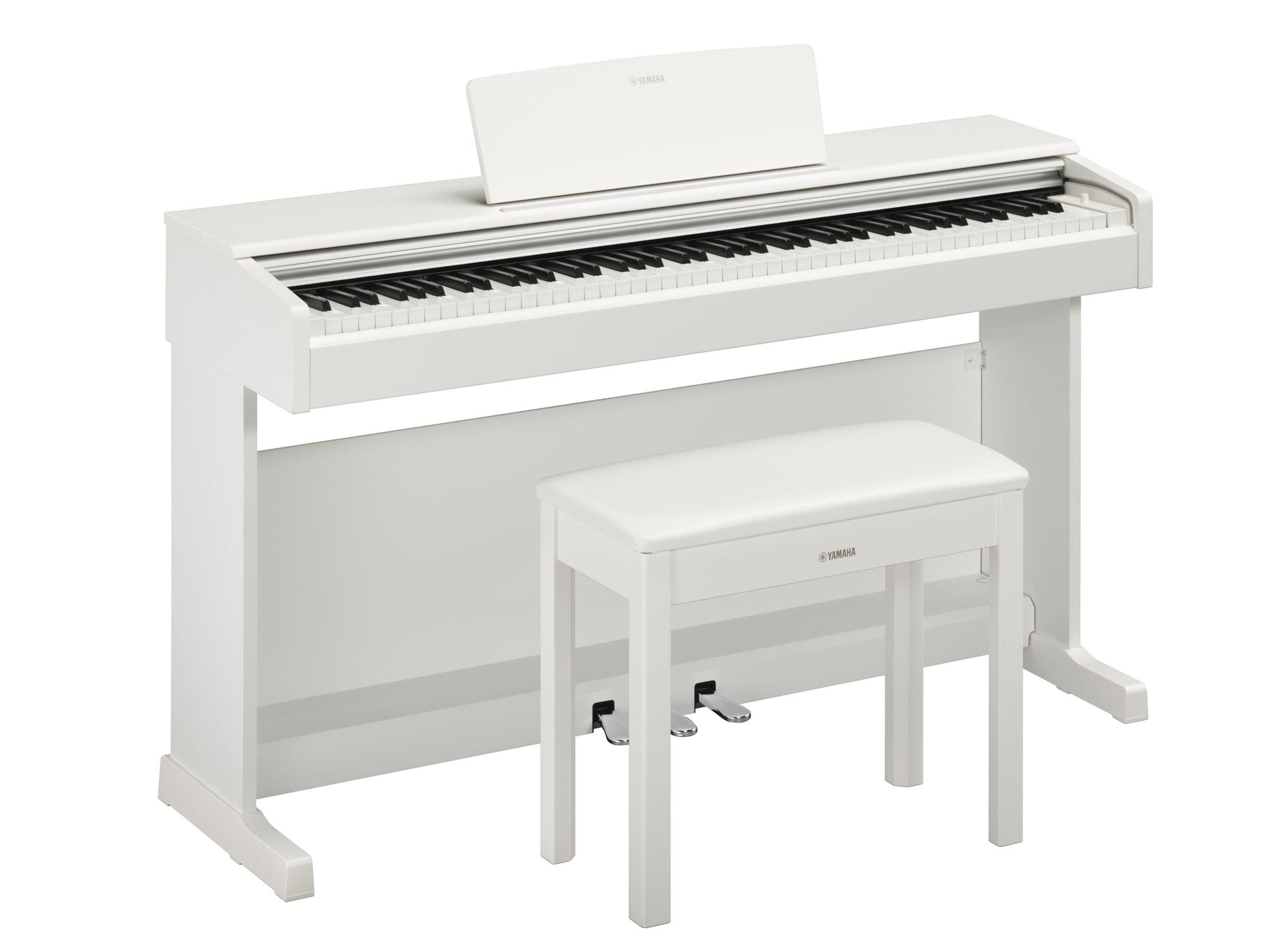 Yamaha Arius YDP-145 Digital Piano w/matching bench - White