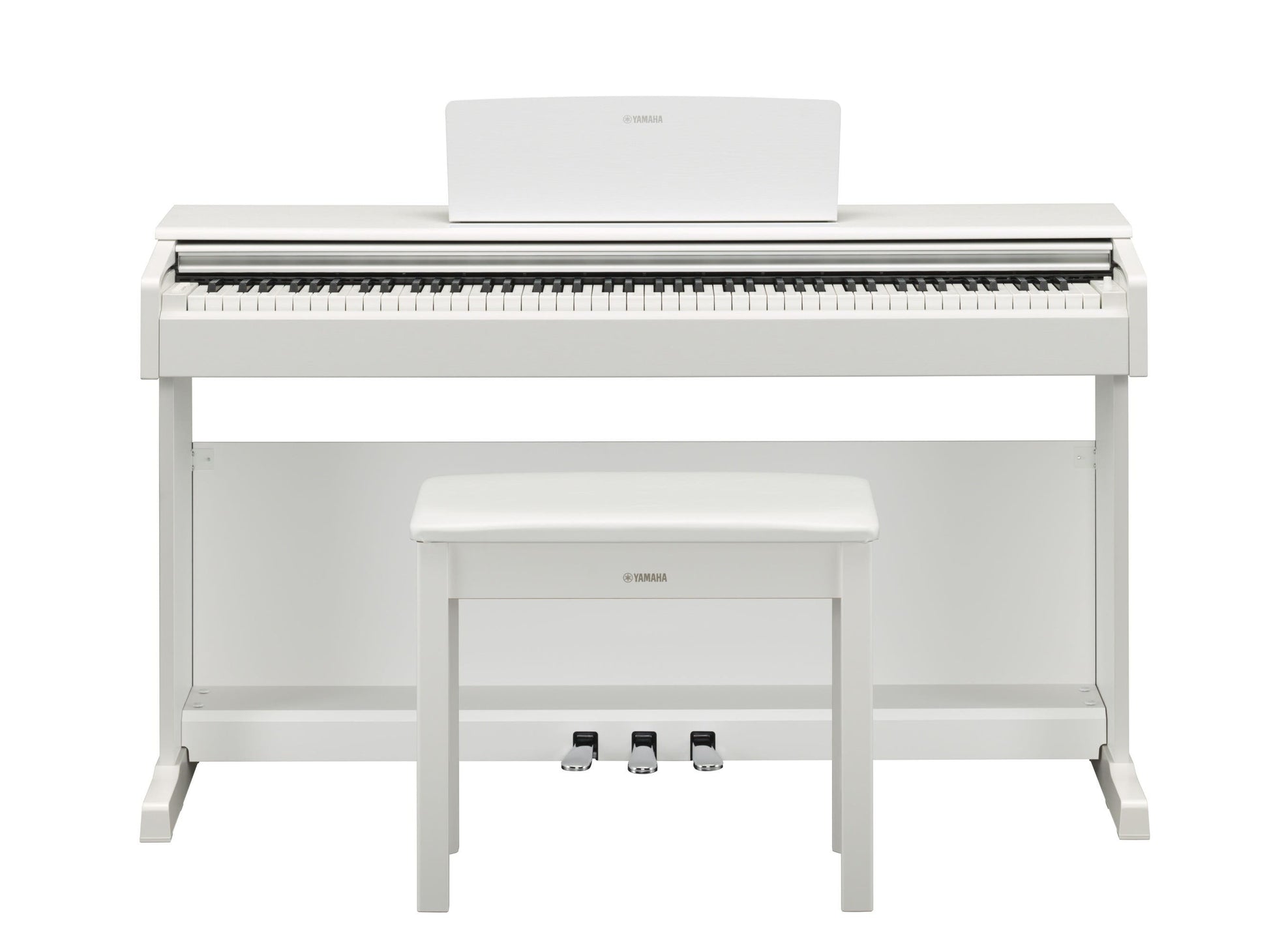Yamaha Arius YDP-145 Digital Piano w/matching bench - White