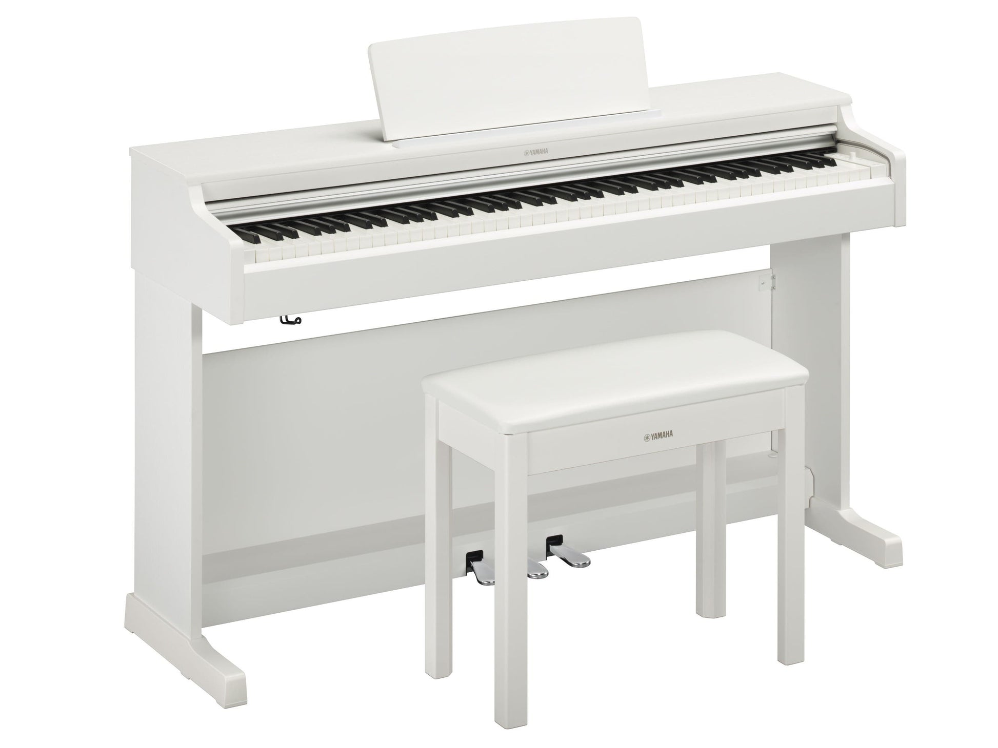 Yamaha Arius YDP-165 Digital Piano w/Matching Bench - White