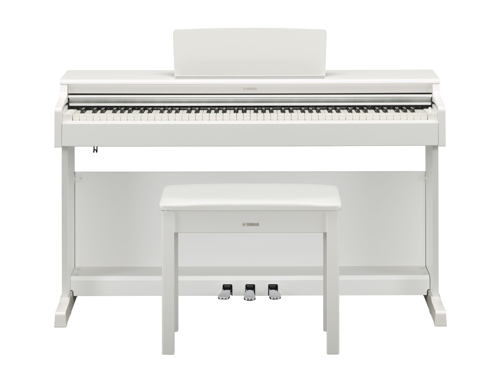 Yamaha Arius YDP-165 Digital Piano w/Matching Bench - White
