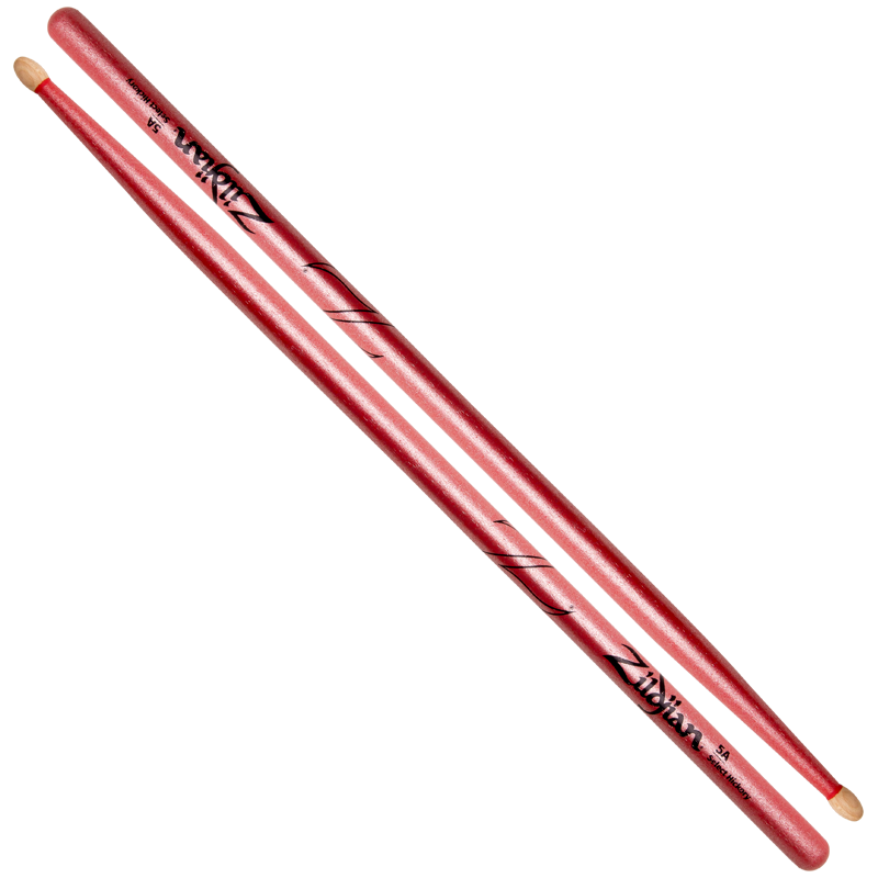 Zildjian 5A Chrome Pink Drumsticks