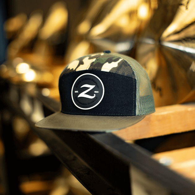 Zildjian  Camo 7-Panel Trucker Hat