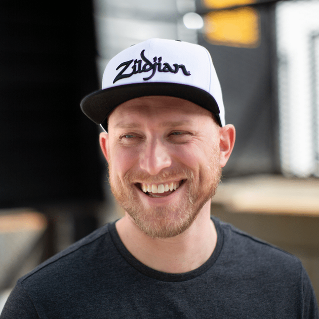 Zildjian White 6-Panel Snapback Hat
