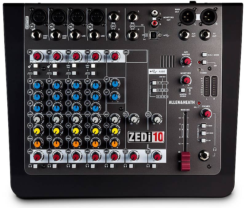 ALLEN AND HEATH ZEDi10 Compact USB MIXER (ZEDi-10)