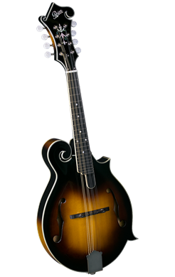 Rover RM-75 F-Style Mandolin - High-gloss Sunburst