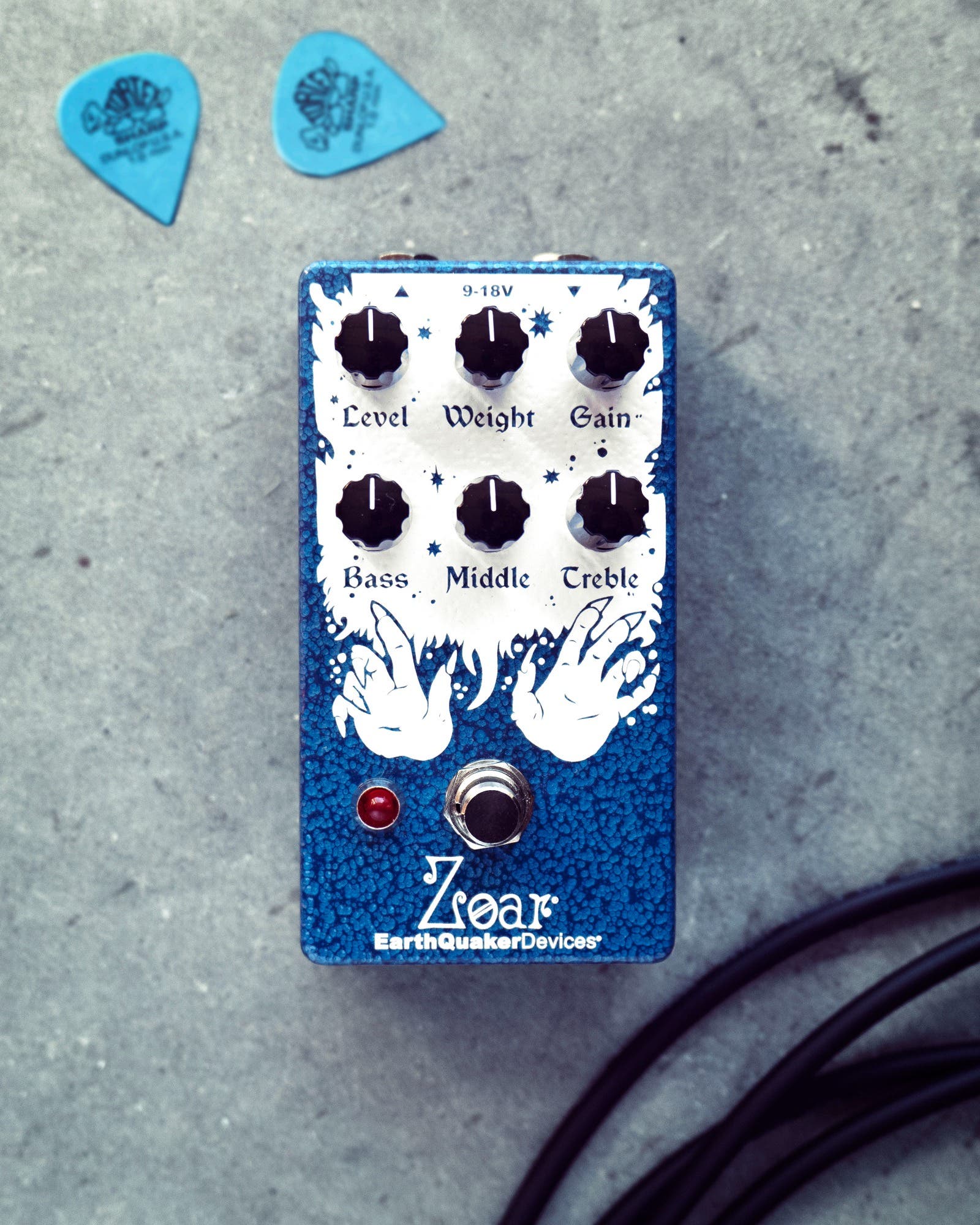 EarthQuaker Devices ZOAR Dynamic Audio Grinder Fuzz / Distortion Pedal