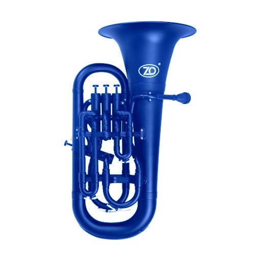Zo Plastic Euphonium - Blue Blast