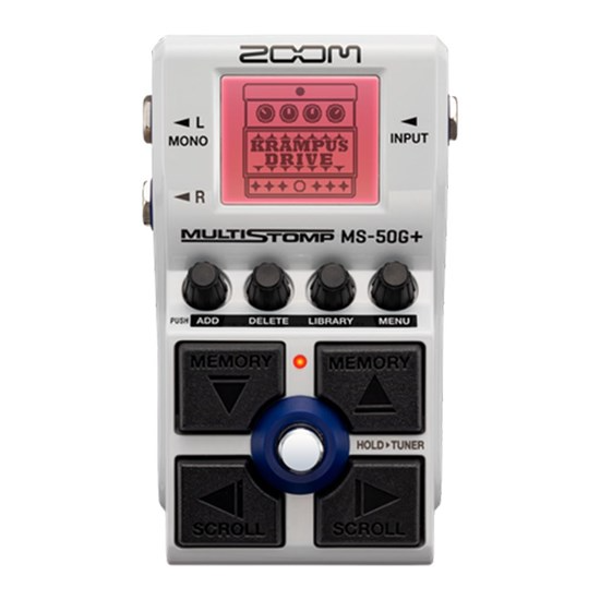 Zoom MS-50G+ MultiStomp Guitar Multi-Effects Pedal