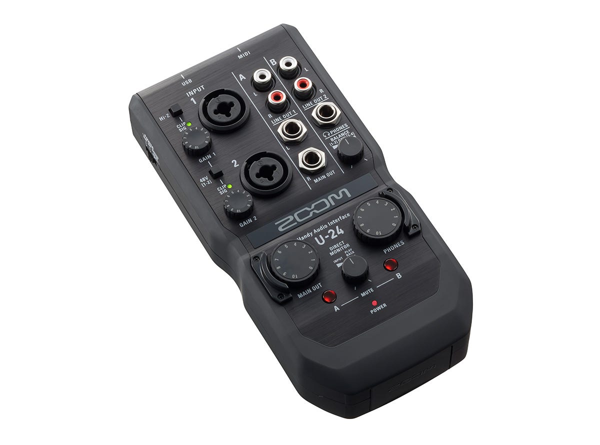 Zoom U-24 Handy Audio Interface w/Ableton Live 9 Lite