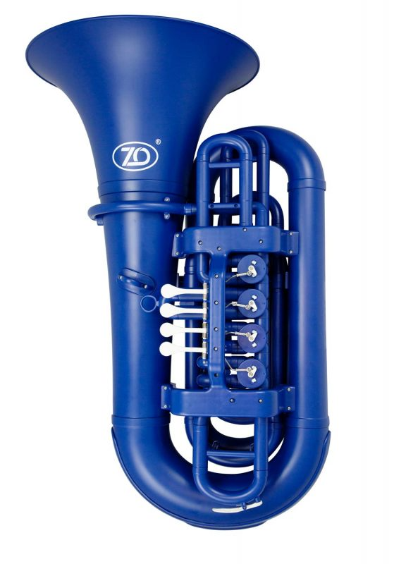 Zo Plastic Tuba - Matte Blast Blue