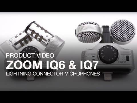 Zoom iQ7 Professional Stereo Microphone for iOS