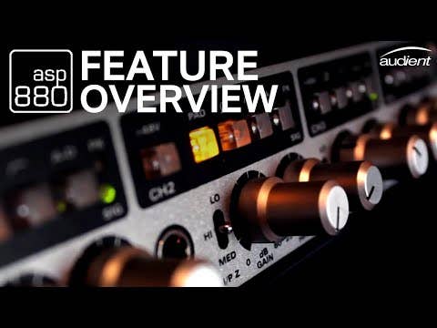 Audient ASP880 Premium 8-Channel Mic Preamp