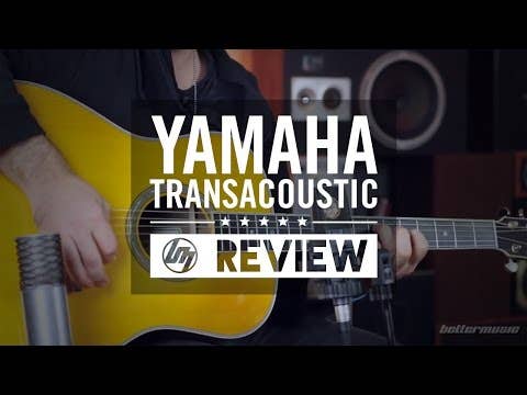 Yamaha TransAcoustic Concert Guitar w/Hard Bag - Brown Sunburst