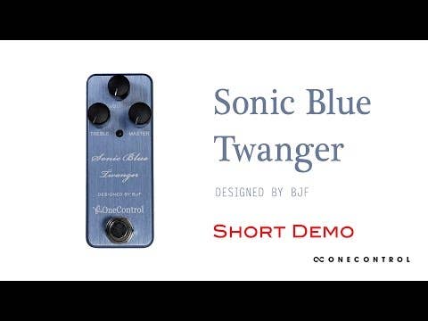 One Control BJF Sonic Blue Twanger 