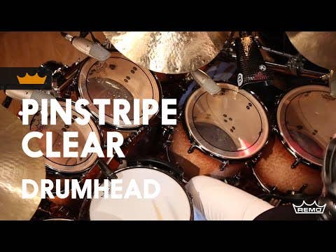Remo Pinstripe Clear 10