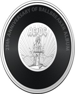 Royal Aust. Mint AC/DC 20c Uncirculated Coin - Ballbreaker