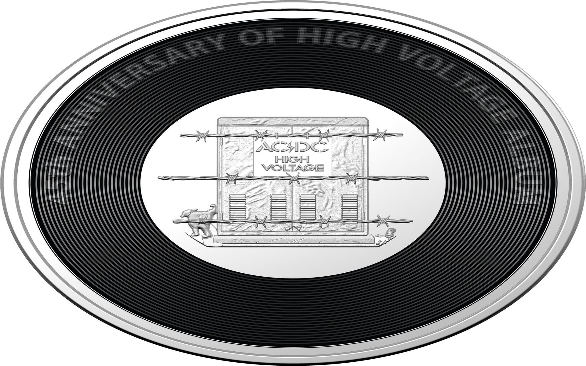 Royal Aust. Mint AC/DC 20c Uncirculated Coin - High Voltage