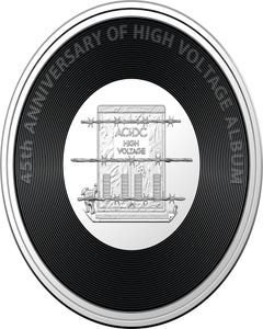 Royal Aust. Mint AC/DC 20c Uncirculated Coin - High Voltage