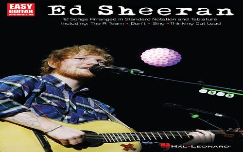 Ed Sheeran For Easy Guitar Notes & Tab