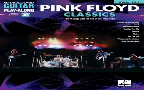 Pink Floyd Classics Guitar Playalong V191 Bk/Ola