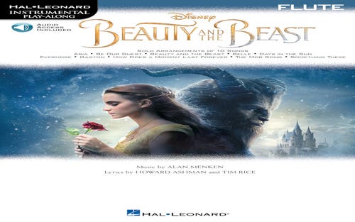 Beauty And The Beast For Flute Bk/Ola