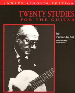 STUDIES FOR GUITAR 20 BK / FERNANDO SOR (HAL LEONARD)