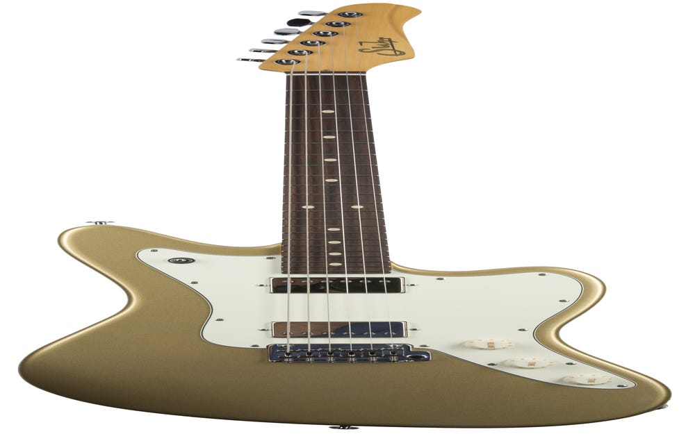 Suhr Classic JM Pro Electric Guitar - Gold RW (SSV Humbuckers / 510 Tremolo)
