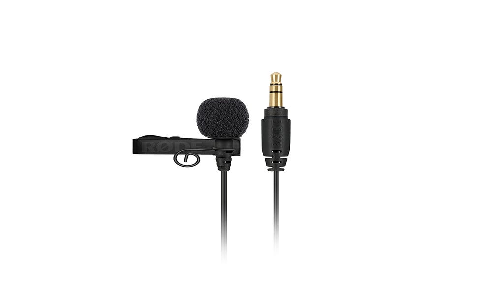 RODE Lavalier GO Professional-grade Lapel Microphone - Black