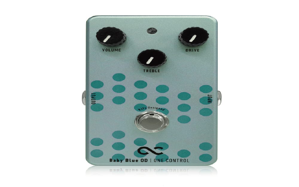 One Control BJFe Series Baby Blue OD Pedal