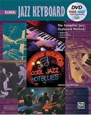 Beginning Jazz Keyboard Book/Dvd/Oa