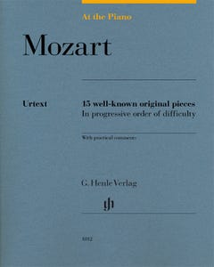 Mozart At The Piano 15 Well-Known Original Piece