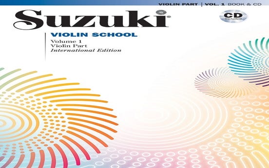 Suzuki Violin School Volume 1 Book/Cd