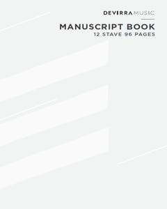 Devirra Manuscript Book 12 Stave 96 Page Spiral