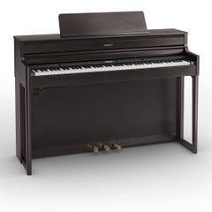 Roland HP704 SuperNatural Digital Piano w/matching bench - Dark Rosewood