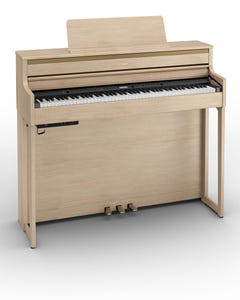 Roland HP704 SuperNatural Digital Piano w/matching bench - Light Ash