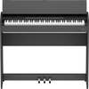 Roland F-107BK Compact Digital Piano w/Matching Bench - Black