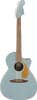 Fender Newporter Player Acoustic Electric Guitar - Ice Blue Satin