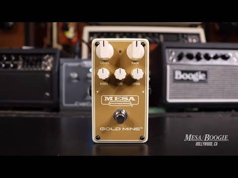 Mesa Boogie GOLD MINE California Hi-Gain Drive Pedal