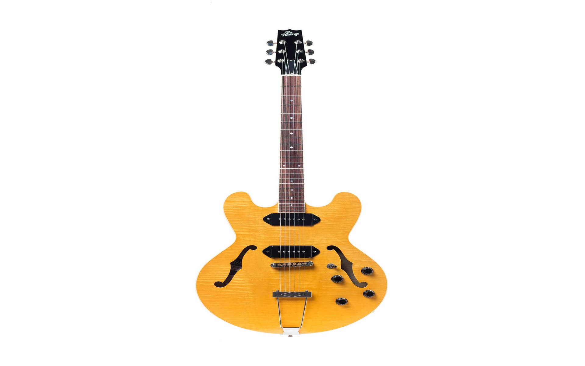Heritage Guitars H-530 Semi-Hollow Electric Guitar w/Case - Antique Natural