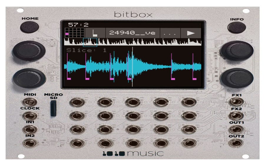 1010 Music Bitbox Mk2 ‚Äì Intuitive Sampling Module (Eurorack Module)