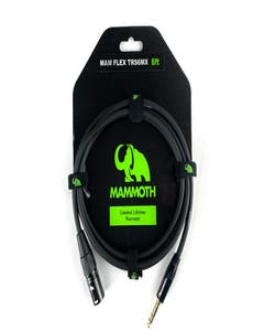 Mammoth MAM FLEX TRS6MX Audio Cable - TRS-MXLR - 6ft