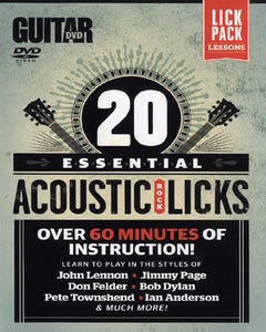 20 Essential Acoustic Rock Licks Dvd