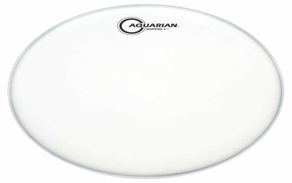 Aquarian 12 Inch Drum Head Coated 2 Ply Tcrsp2-12 Response 2