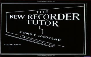 New Recorder Tutor Bk 1 Des Rec