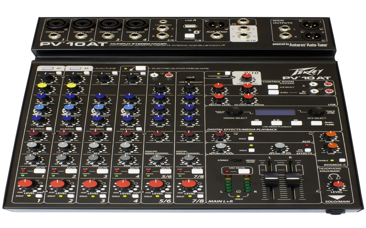 Peavey PV10AT Mixer w/Bluetooth