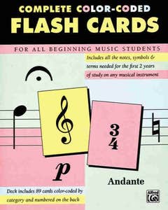 Colour Coded Flashcards 89