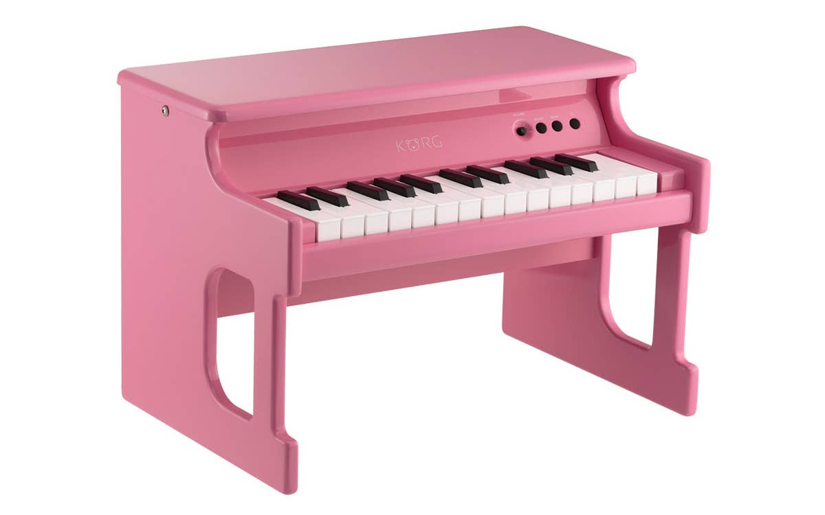 Korg tinyPIANO Mini Upright Style Piano - Pink