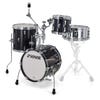 Sonor Martini AQ2 All-Maple Drum Shell Pack - Transparent Black