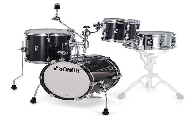 Sonor Martini AQ2 All-Maple Drum Shell Pack - Transparent Black