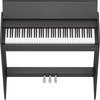 Roland F-107BK Compact Digital Piano w/Matching Bench - Black